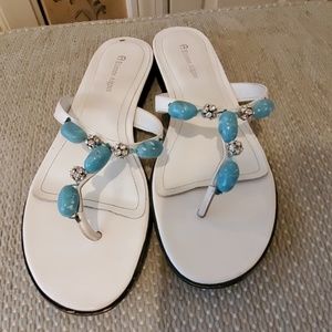 Beaded sandals